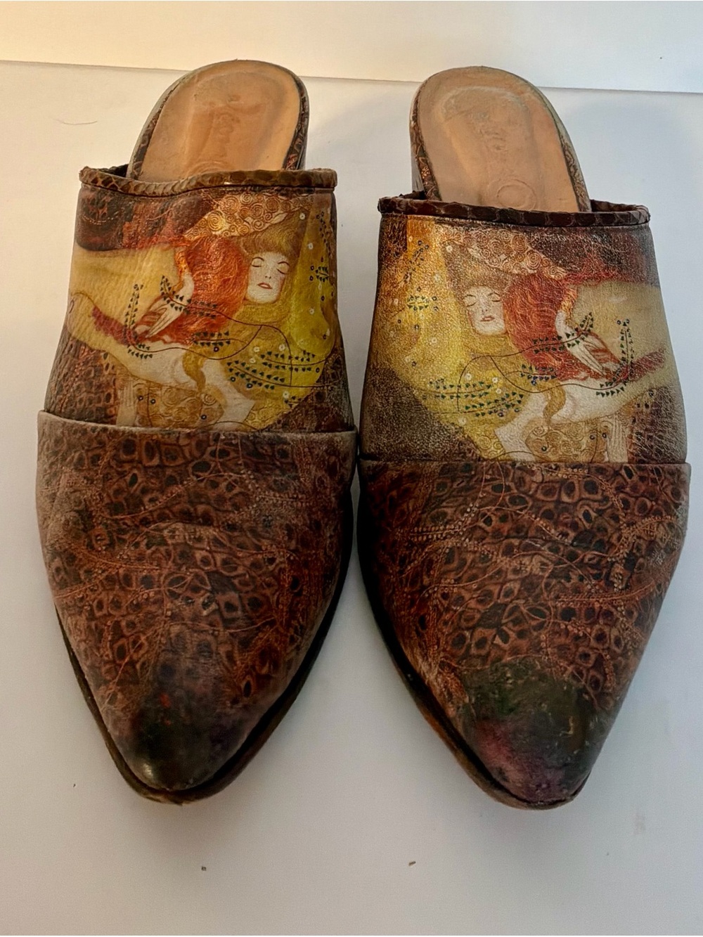 ICON….Leather slip on shoes